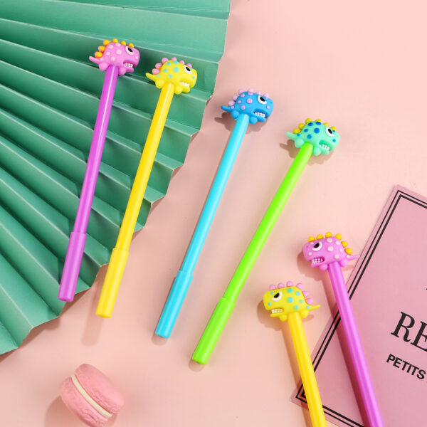 Wholesale Plastic Cartoon Dinosaur Gel Pen