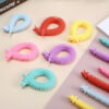 Wholesale Creative TPR Decompression Tension Rope Bracelet Children and Adults Stretch Dinosaur Lala Le Vent Noodles