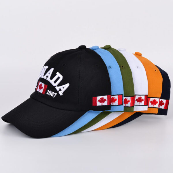 O1CN01YaSuVy2Mabh2CCdko_2215409159844-0-cib Wholesale Cotton Maple Leaf Canadian Flag Baseball Cap