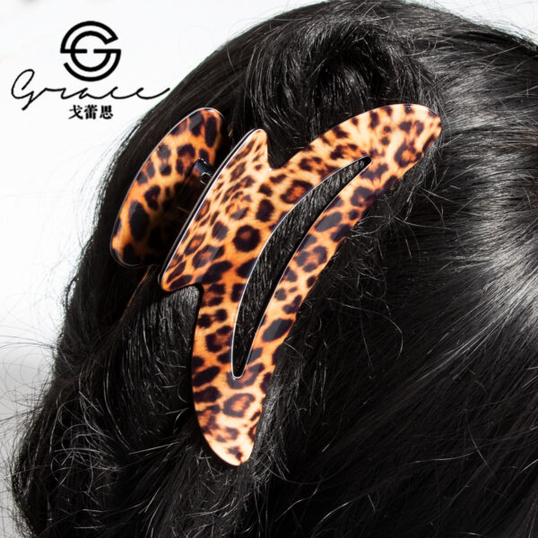 Wholesale Vintage Leopard Print Hair Clips