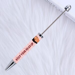 Bullet type 1.0MM black ink / 16-Keep your head up