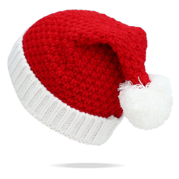 Wholesale of Autumn and Winter Santa Claus Knitted Wool Hats