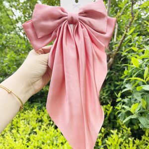 Watermelon red-scarf bow