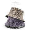 Wholesale Canvas Double -sided Leopard Fisherman Hat