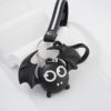 Wholesale Metal Ring Halloween Cartoon Bat Keychain