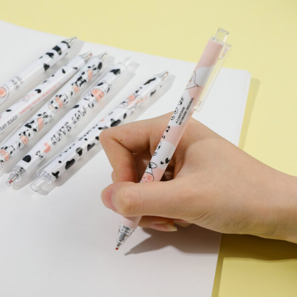Wholesale Cartoon Cow Gel Pen One