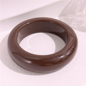 Brown color inner diameter is about 6.6cm