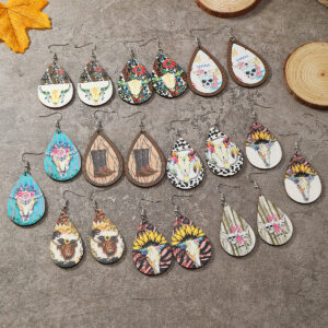 O1CN01Yj9y1s21msSLF5kCA__1121057028-0-cib Wholesale Drop Long Western Style Wooden Earrings