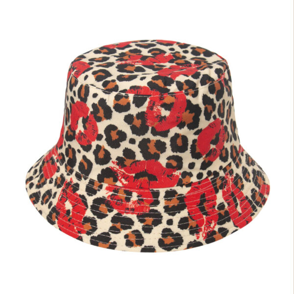 O1CN01YjiQZe1QAjRHNBcVj_962731936-0-cib Wholesale Polyester Leopard Print Lip Print Bucket Hat