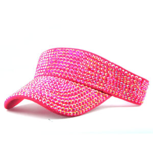 Rose Red Cap Rose Red AB Diamond / Adjustable