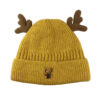 Wholesale Christmas Hat Winter Plush Warm Knitted Hat Cute Antler Beanie