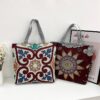Wholesale Canvas Vintage Print Tote Bag