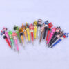Wholesale Creative DIY Cartoon Cute Silicone Color Plastic Multifunctional Pen Ballpoint Pen