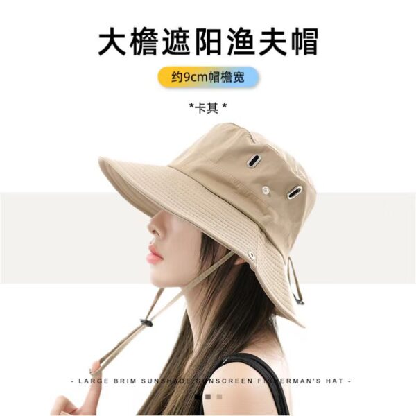 Wholesale Outdoor Mountaineering Hat Western Cowboy Fisherman Sun Hat