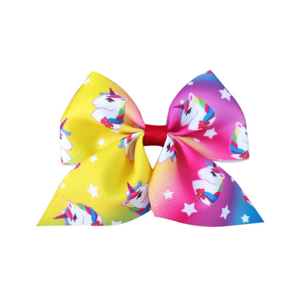 O1CN01YuLKJN1DcalCYcQuY_2200558480237-0-cib Wholesale Printed Rainbow Bow Hair Clip