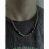 Wholesale Fashion New Chinese Colorblock Retro Hip-Hop Necklace