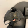 Wholesale PU Embroidery Diamond Spider Bag