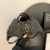Wholesale PU Embroidery Diamond Spider Bag