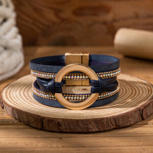 24060408-blue / Leather