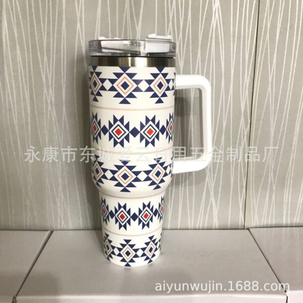 Wholesale Aztec Stainless Steel Car Coffee Cups Tumbler Cup