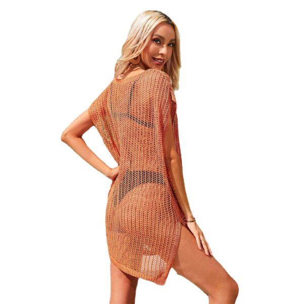 Wholesale Open Knit Cover Up Nylon Swimwear