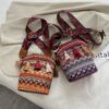 Wholesale Canvas Ethnic Style Shoulder Bag