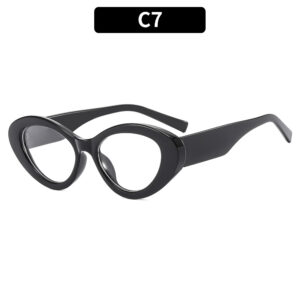 C7-black frame white film