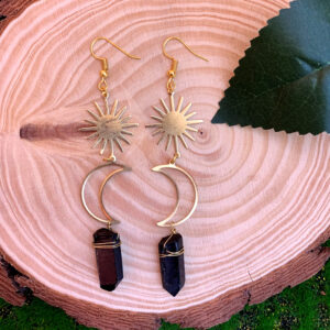 Sun + Moon + black crystal