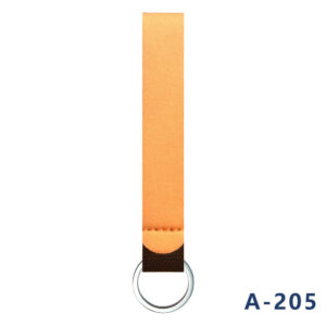 A-205 orange* keychain wrist strap