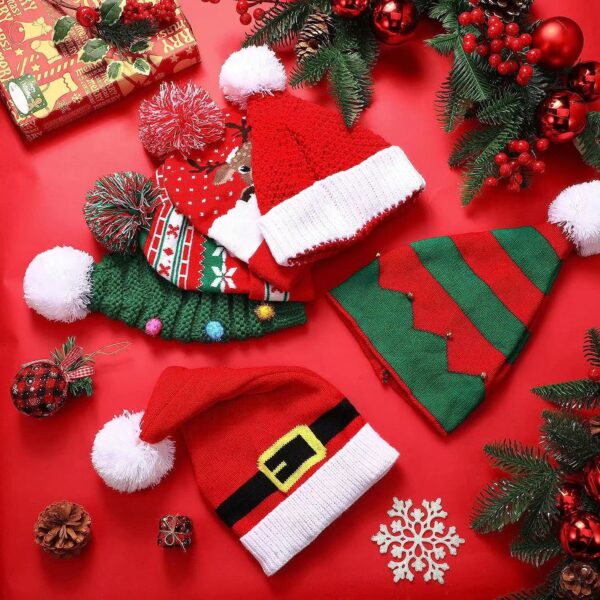 O1CN01Z7faHn27iC2bglRRp_2215374797830-0-cib Wholesale Christmas Knitted Hats