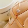 O1CN01Z7fnf01yaZ8fq43fR_2215209296595-0-cib Wholesale Full Diamond Heart-shaped Heart Opening Alloy Gold-plated Adjustable Bracelet