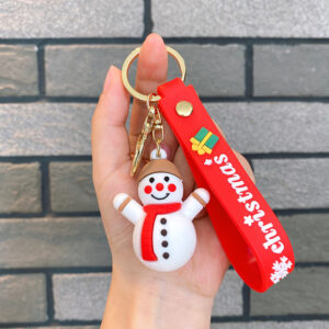 Snowman-red scarf