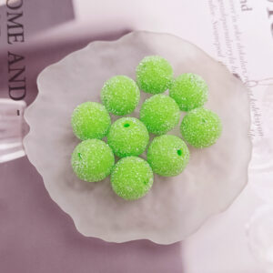 C8 Apple Green / 1 grain/16MM straight hole (100 grains/bag of rhinestones on the surface are recommended to be taken in multiples of 100)