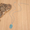 Wholesale Retro Exaggerated Turquoise Alloy Necklaces