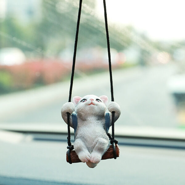 Wholesale Car Aromatherapy Pendant Kitten Car Interior Ornament