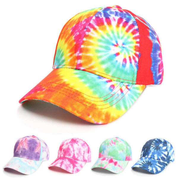 O1CN01ZGajuH1U50yK1EQvU__2463522465-0-cib Wholesale Cotton New Tie-dye Personality 3D Printing Pattern Baseball Cap
