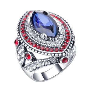Z0057 Blue Red (Silver) / No. 10