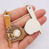 Wholesale Sports Baseball Football Wooden Earrings