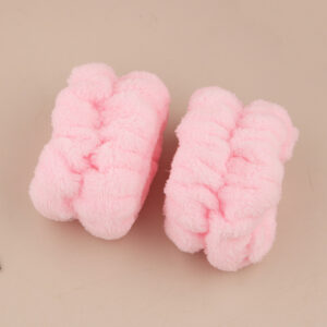 Pink pair (3 hand stitches)