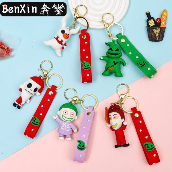 Wholesale The Nightmare Before Christmas PVC Keychain