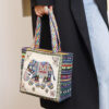 Wholesale Canvas Elephant Tote Bag
