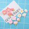 Wholesale Flower Stamens Resin Cream Glue Phone Case