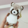 Wholesale Raccoon Plush Doll Keychain