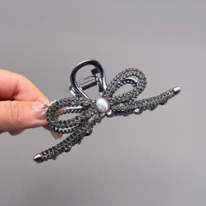 Elegant Ribbon-Gun Black