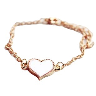 O1CN01ZTbt5Z1Bs2oEgOCbJ_0-0-cib Wholesale White Four Leaf Clover Heart Love Bracelet