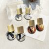 Wholesale Vintage Painted Acrylic Earrings
