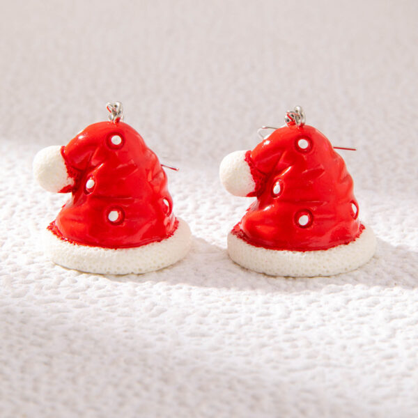O1CN01ZWWhbv22VlFlzhgXg_1717797126-0-cib Wholesale Christmas Tree Penguin Dripping Oil Santa Hat Old Man Earrings