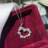 O1CN01ZWuprX1jNXI8WDsKk_3551054536-0-cib Wholesale Heart Shaped Flowers Inlaid Diamond Zircon Necklaces