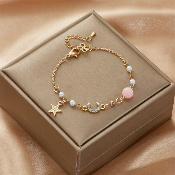 Wholesale Sun Moon Star Pearl Bracelet
