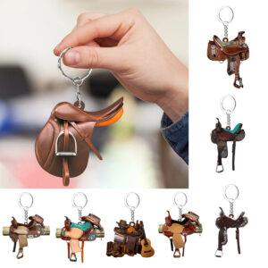 O1CN01ZYnBkf1PNjKVzmHGo__2216989201829-0-cib Wholesale Saddle Car Key Pendant Acrylic Keychain